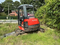 2017 kubota kx101-3 a 4 minigraafmachine - afbeelding 12 van  19