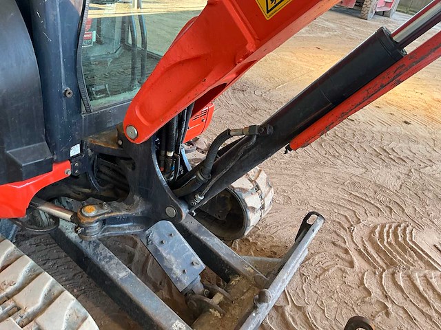 2017 kubota u27-4 minigraafmachine - afbeelding 5 van  21