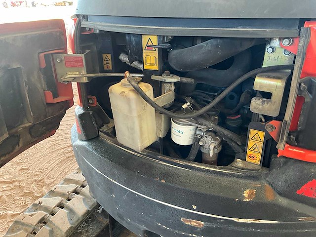 2017 kubota u27-4 minigraafmachine - afbeelding 8 van  21