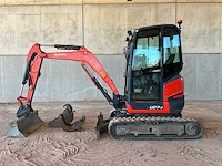 2017 kubota u27-4 minigraafmachine - afbeelding 1 van  21