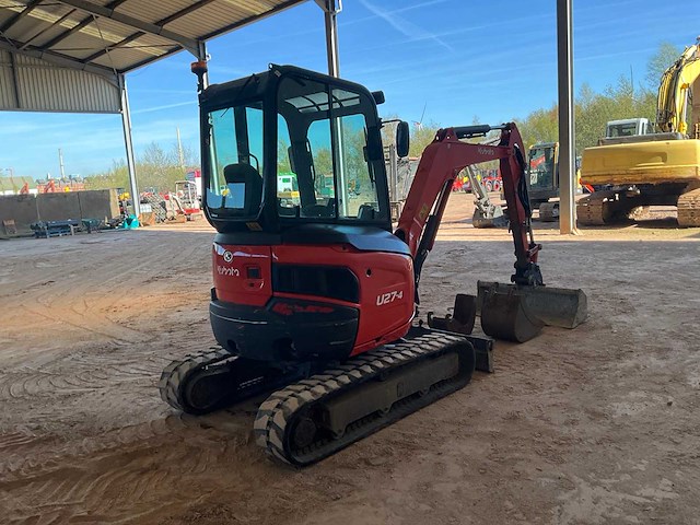 2017 kubota u27-4 minigraafmachine - afbeelding 20 van  21