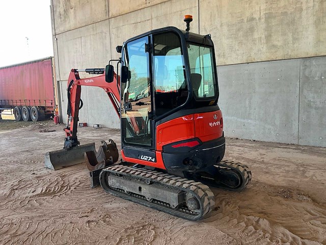 2017 kubota u27-4 minigraafmachine - afbeelding 21 van  21