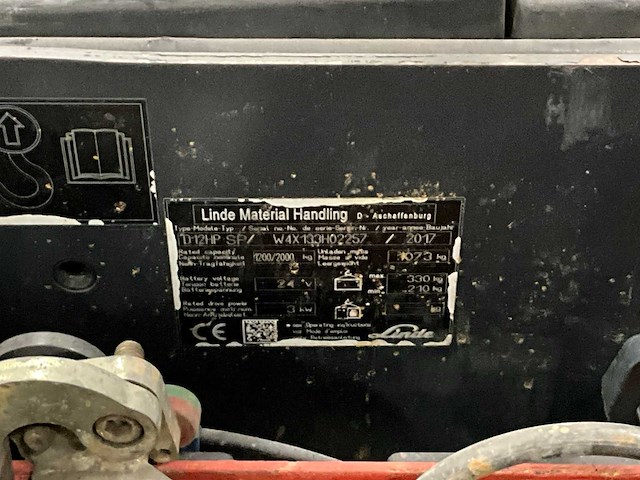 2017 linde d12hpsp orderpicker - afbeelding 2 van  10