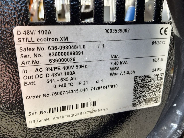 2017 linde e16 evo elektrische heftruck - afbeelding 27 van  33