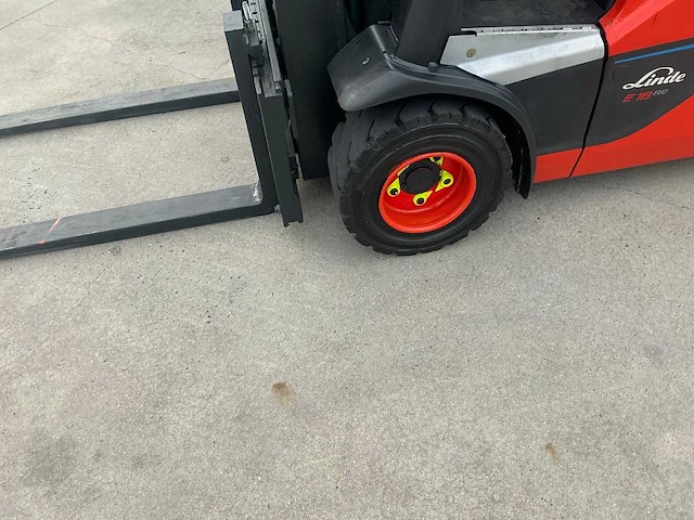2017 linde e18-02 vorkheftruck - afbeelding 44 van  76
