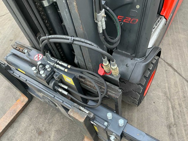 2017 linde e20pl-02 vorkheftruck - afbeelding 13 van  49