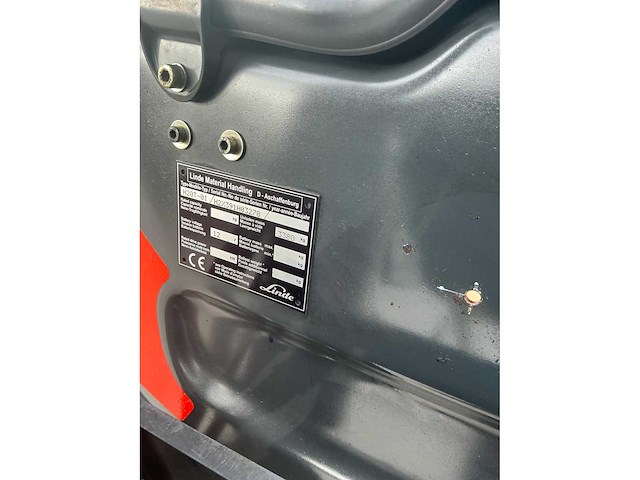 2017 linde h20 evo vorkheftruck - afbeelding 66 van  68