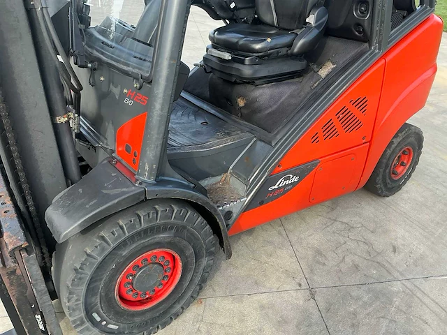 2017 linde h25t-02/600 vorkheftruck (3ton) - afbeelding 25 van  82