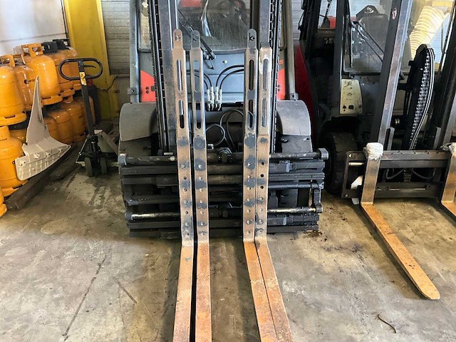 2017 linde h45t-02 evo vorkheftruck 68046-115) - afbeelding 3 van  6