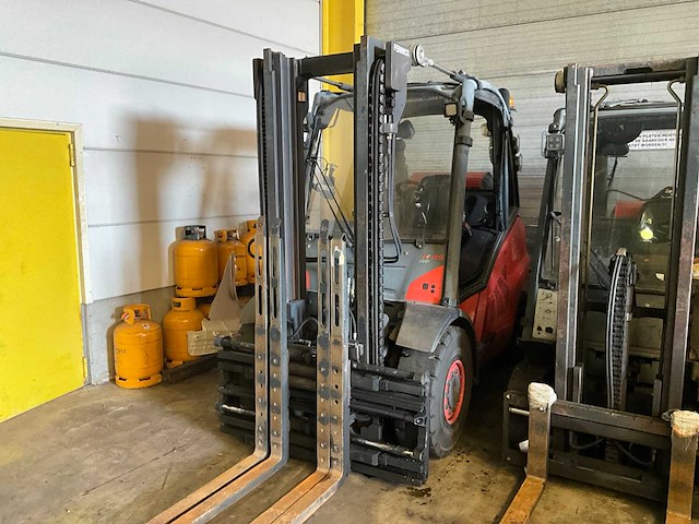 2017 linde h45t-02 evo vorkheftruck 68046-115) - afbeelding 1 van  6