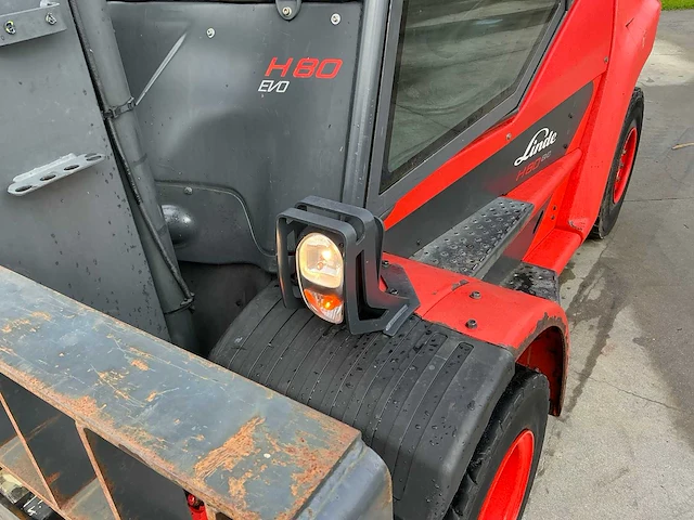2017 linde h80d vorkheftruck - afbeelding 62 van  111