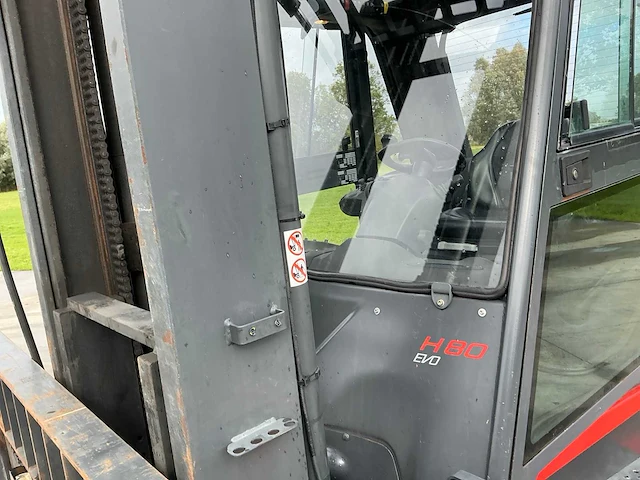 2017 linde h80d vorkheftruck - afbeelding 63 van  111