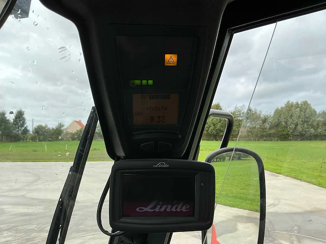 2017 linde h80d vorkheftruck - afbeelding 9 van  111