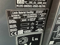 2017 linde h80d vorkheftruck - afbeelding 36 van  111