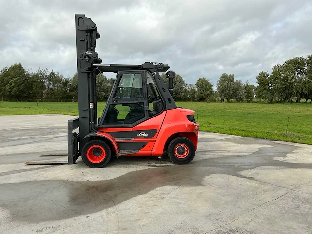 2017 linde h80d vorkheftruck - afbeelding 54 van  111