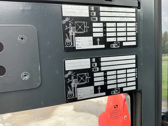 2017 linde h80d vorkheftruck - afbeelding 95 van  111