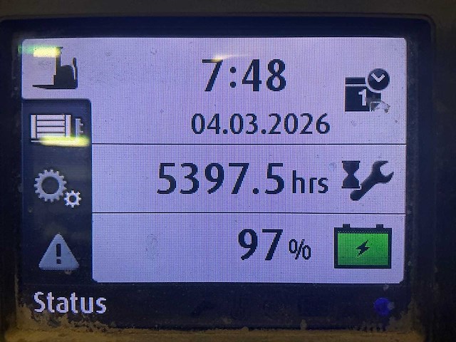 2017 linde l14 stapelaar met weeg systeem - afbeelding 2 van  5
