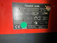 2017 linde l14 stapelaar met weegsysteem , triplex - afbeelding 3 van  3