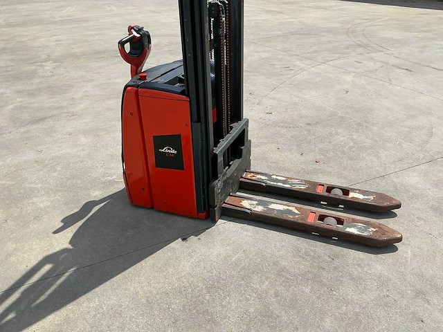 2017 linde l14 stapelaar met weegsysteem , triplex - afbeelding 56 van  72