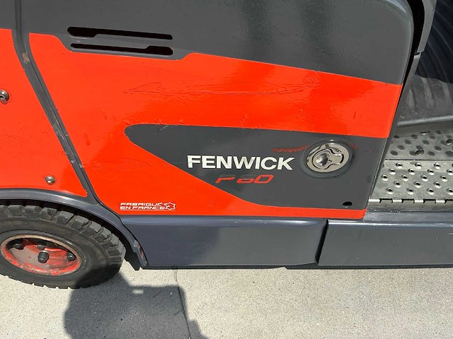 2017 linde p60 industriële trekker met 2022 accu - afbeelding 70 van  75