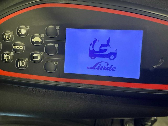 2017 linde p60 industriële trekker met 2022 accu - afbeelding 1 van  3