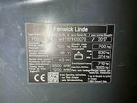2017 linde p60 industriële trekker met 2022 accu - afbeelding 2 van  3