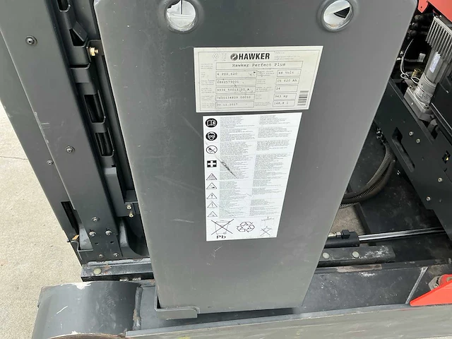 2017 linde r14 reach truck - afbeelding 45 van  51