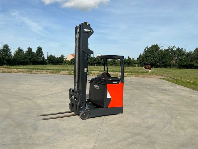 2017 linde r14 reach truck - afbeelding 12 van  43