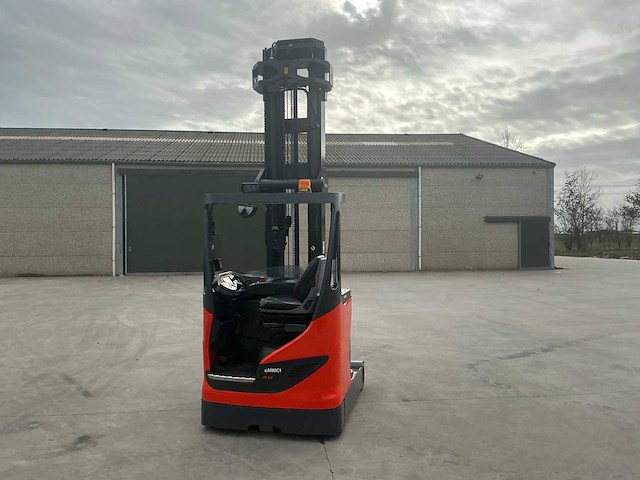 2017 linde r14hd-01 reach truck 9000 mm triplex - afbeelding 16 van  46