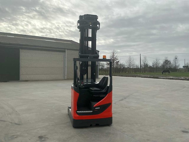 2017 linde r14hd-01 reach truck 9000 mm triplex - afbeelding 17 van  46