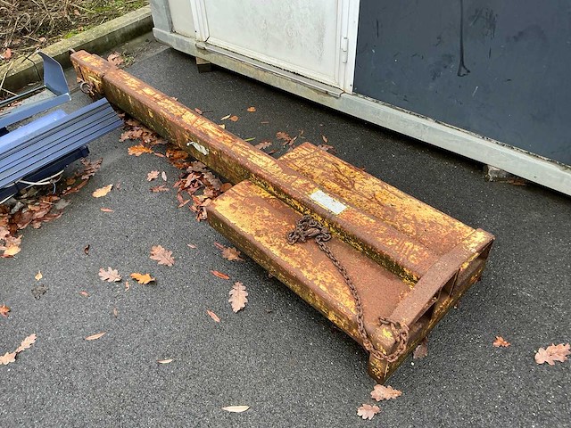 2017 lsa jibrig 4 hijsbalk voor heftruck - afbeelding 1 van  4