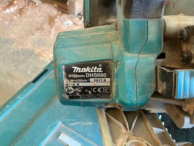 2017 makita dhs680 cirkelzaagmachine - afbeelding 3 van  5