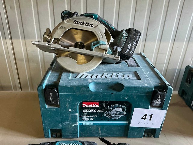 2017 makita dhs680 cirkelzaagmachine - afbeelding 1 van  12
