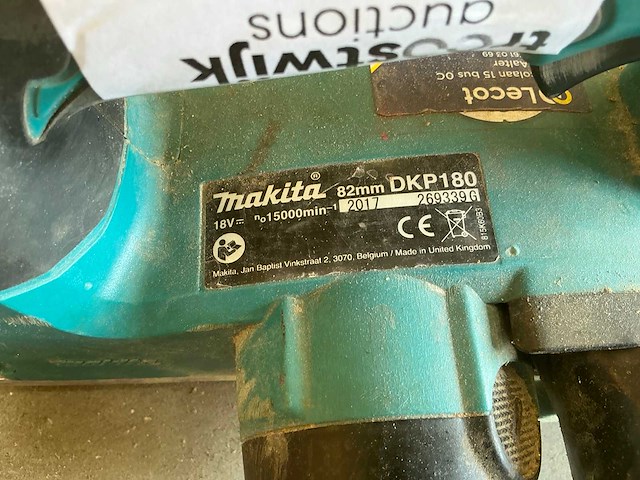 2017 makita dkp180 schaafmachine - afbeelding 4 van  6