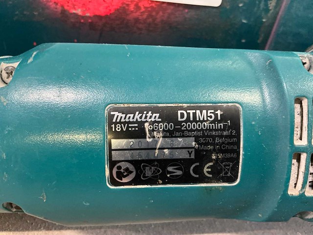 2017 makita dtm51 multi-tool - afbeelding 3 van  5