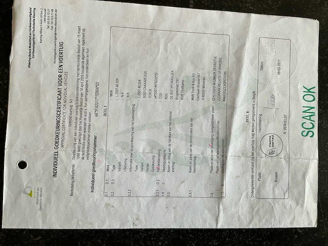 2017 man l200746004 vrachtwagen - afbeelding 12 van  29
