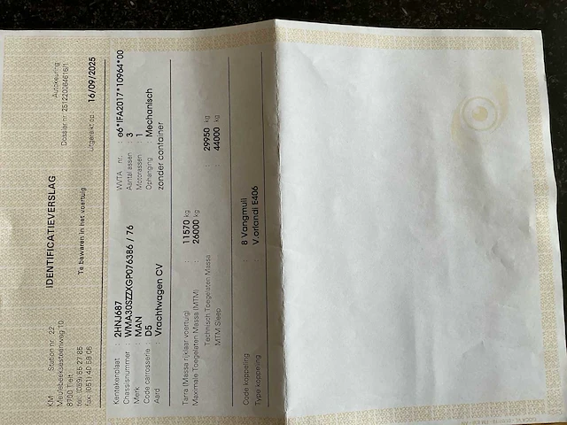 2017 man l200746004 vrachtwagen - afbeelding 24 van  29