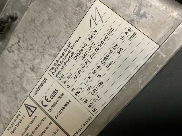 2017 mark g250 industriële verwarmingsinstallatie - afbeelding 3 van  11