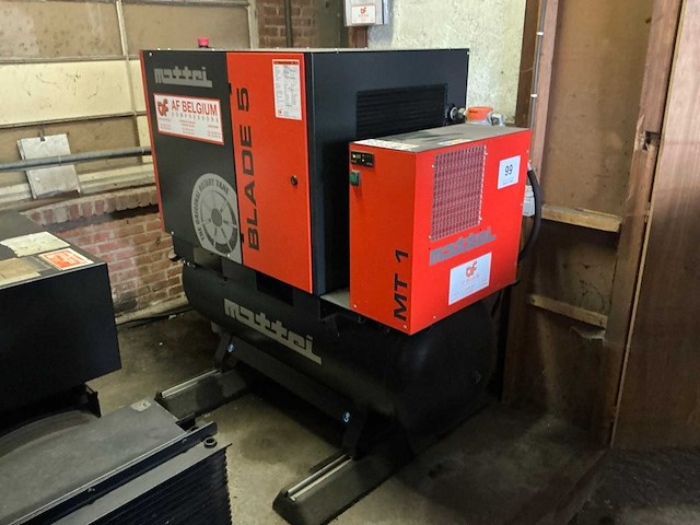 2017 mattei blade se5l schroefcompressor - afbeelding 1 van  9