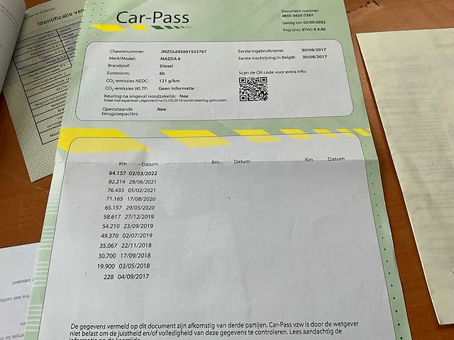 2017 mazda 6 personenauto - afbeelding 38 van  45
