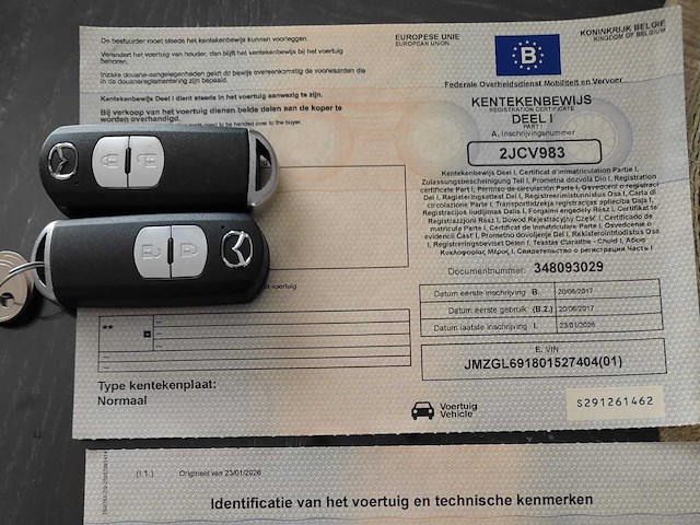 2017 mazda 6 personenauto - afbeelding 9 van  18