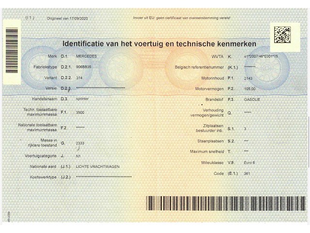 2017 mercedes-benz 314 sprinter koelwagen - afbeelding 7 van  15