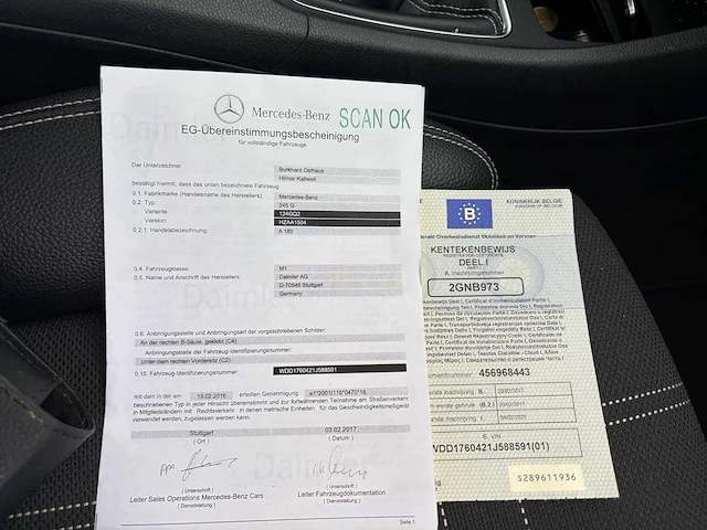2017 mercedes-benz a 180 245g personenauto - afbeelding 25 van  32