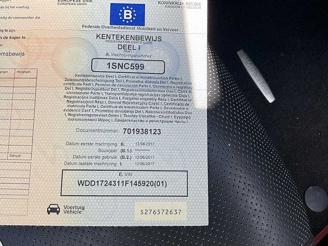2017 mercedes-benz slc180 cabriolet personenauto - afbeelding 32 van  42