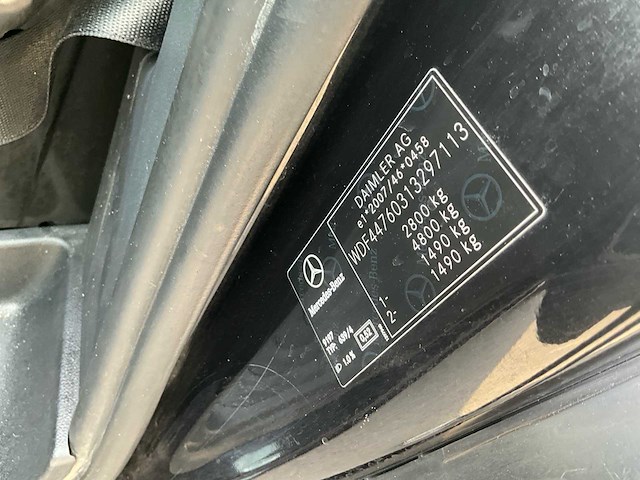 2017 mercedes vito lichte vracht - automaat - airco - trekhaak - afbeelding 18 van  57