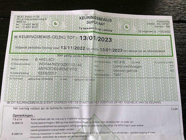 2017 mercedes vito lichte vracht - automaat - airco - trekhaak - afbeelding 42 van  57