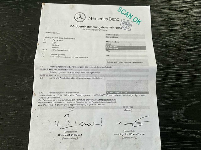 2017 mercedes vito lichte vracht - automaat - airco - trekhaak - afbeelding 47 van  57