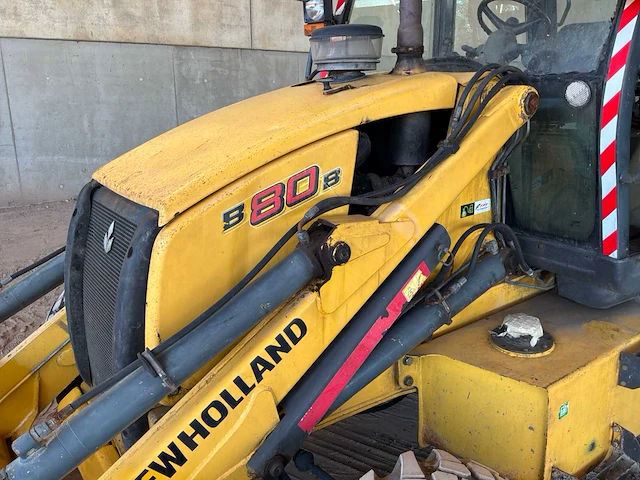 2017 new holland b80b graaflaadcombinatie - afbeelding 4 van  22