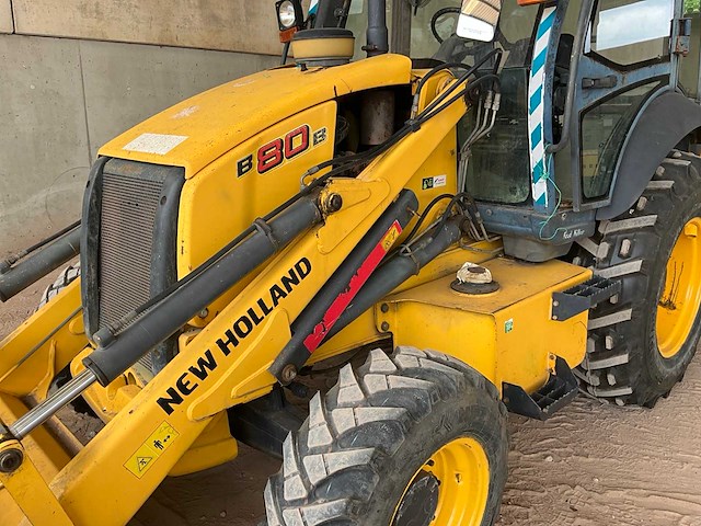 2017 new holland b80b-ss graaflaadcombinatie - afbeelding 2 van  19