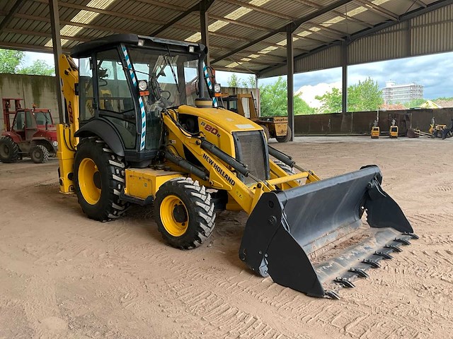 2017 new holland b80b-ss graaflaadcombinatie - afbeelding 13 van  19